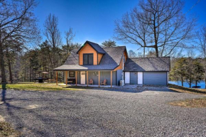 Serene Lakefront Cabin with Deck and Fire Pit!